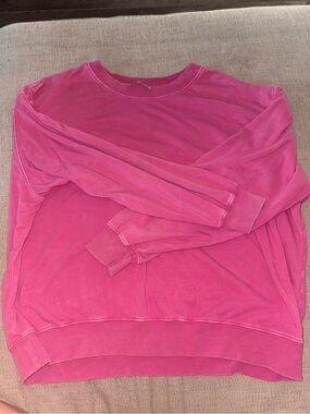 Lizard Thicket Hot Pink Crewneck Sweater